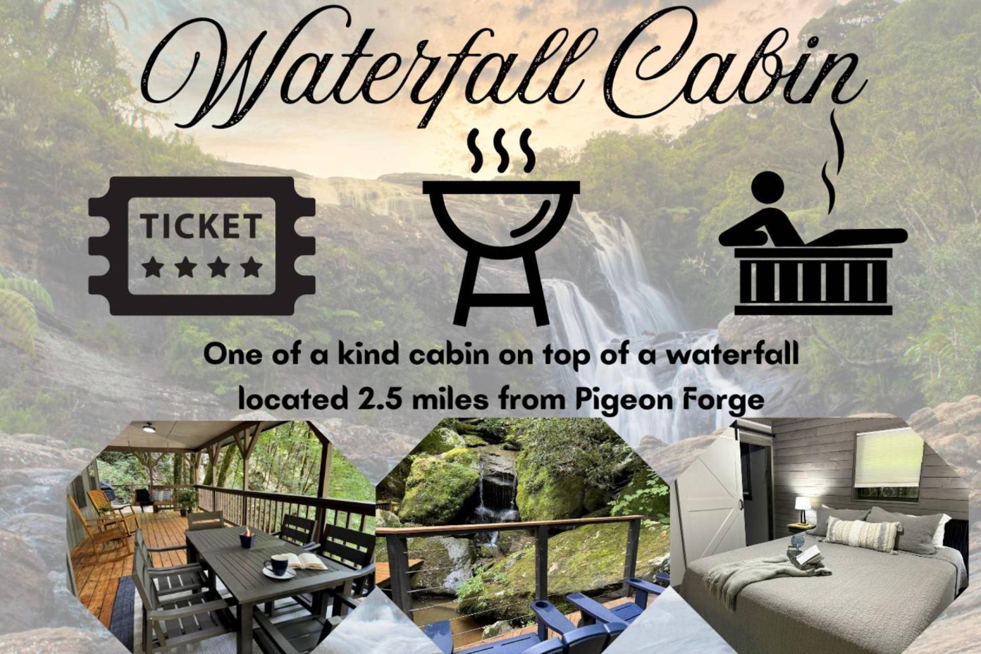 Waterfall Cabin McCookville Exterior photo